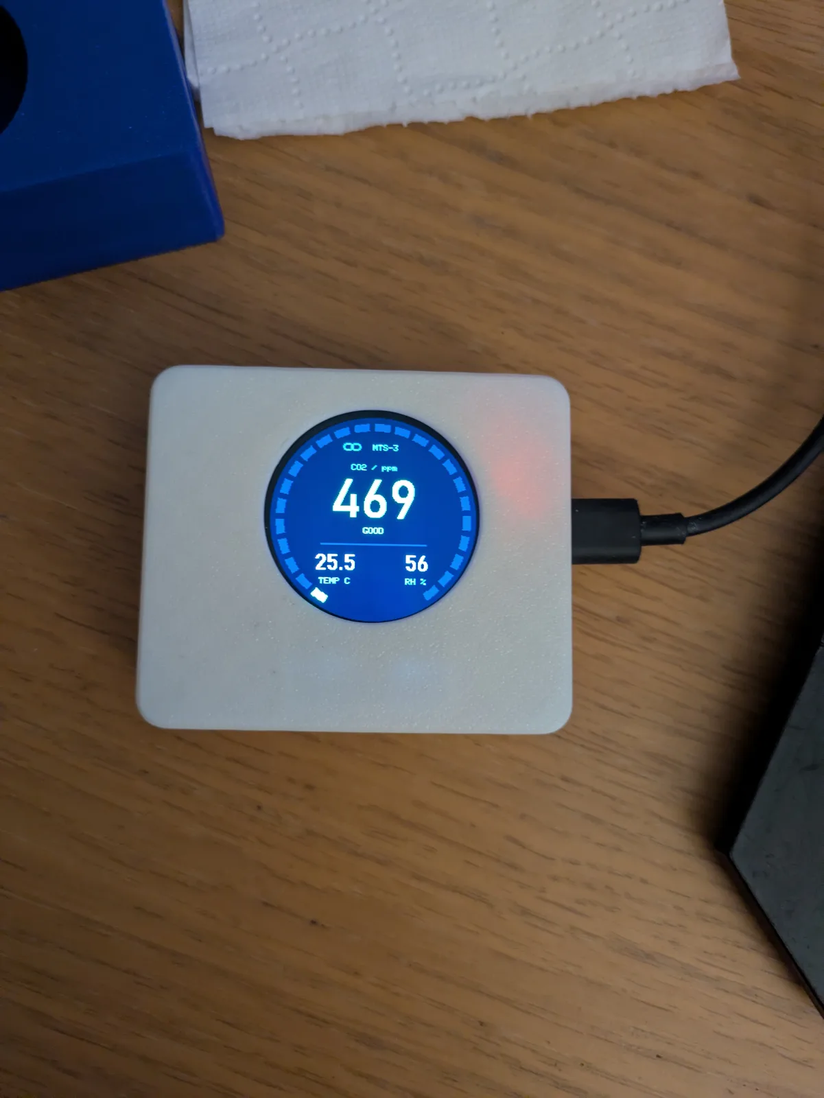 Powered MTS-3 in its current white enclosure